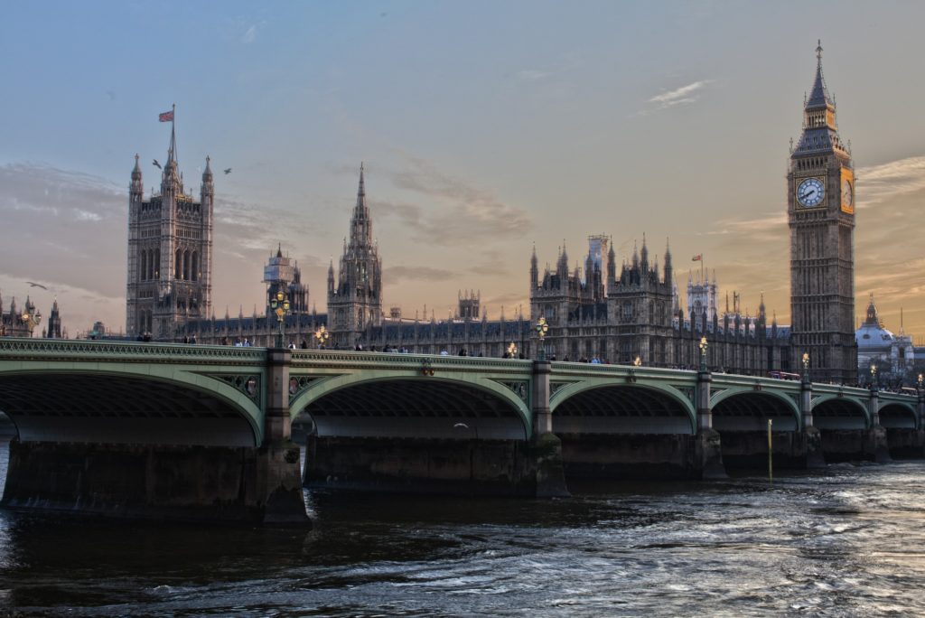 The House of Commons from the River Thames