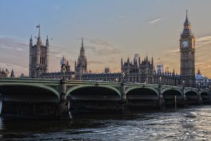 The House of Commons from the River Thames